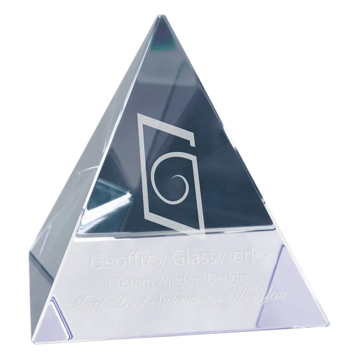 Medium Crystal Pyramid
