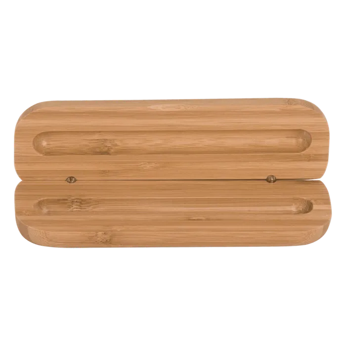 Genuine Bamboo Single Pen & Pencil Case