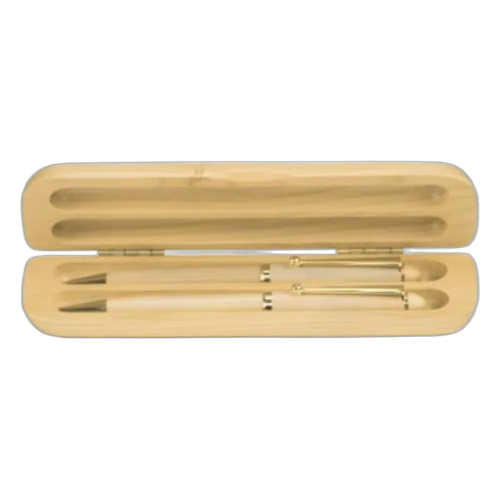 Maple Double Pen & Pencil Case