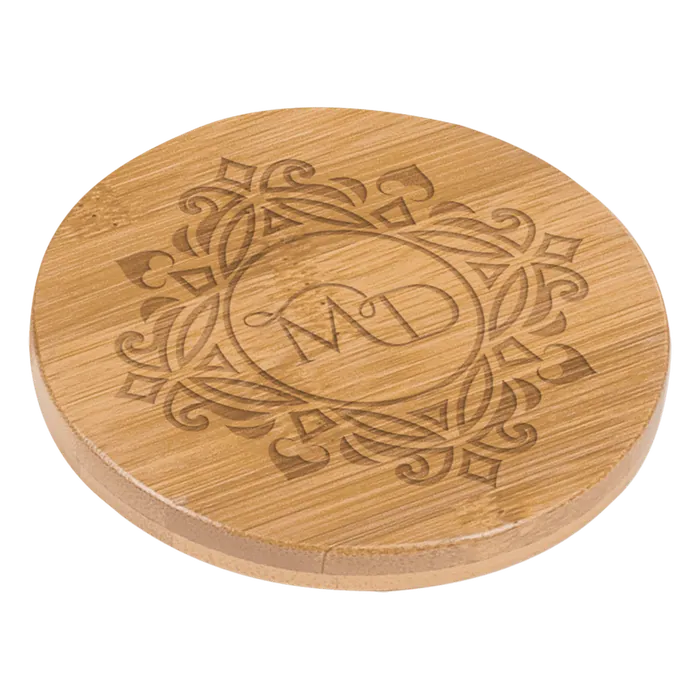 Round Bamboo Coaster
