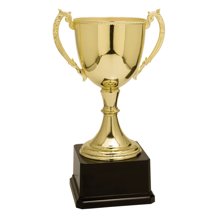 Gold Zinc Cup-12 3/4"