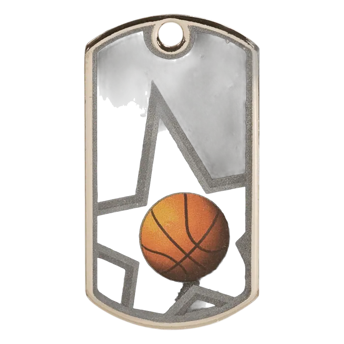 Basketball Dog Tag