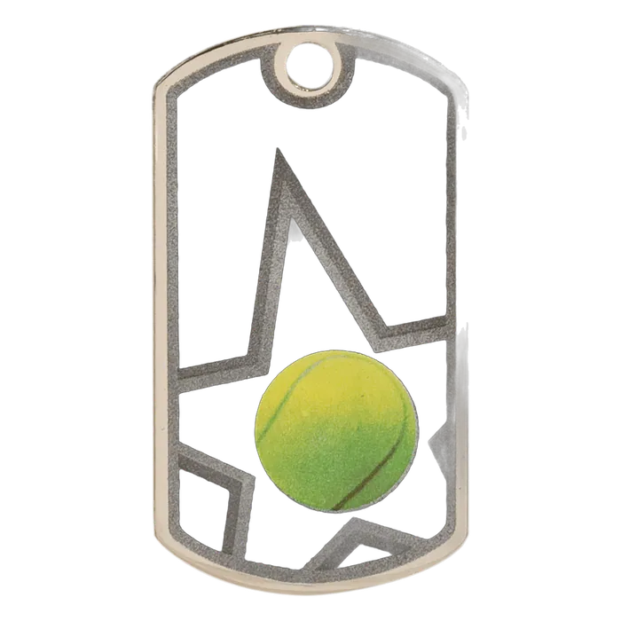 Tennis Dog Tag