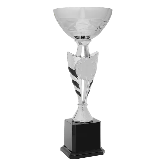 Silver Metal Cup 2" Insert Holder, 13 3/4"