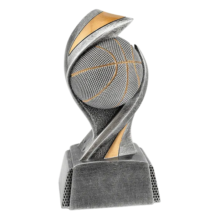 Basketball Embrace Resin, 5 1/2"
