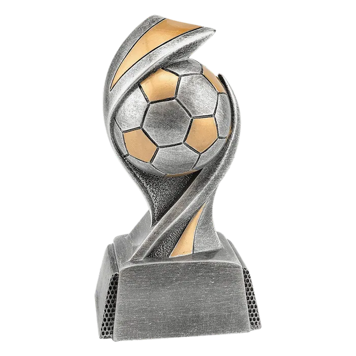 Soccer Embrace Resin, 5 1/2"