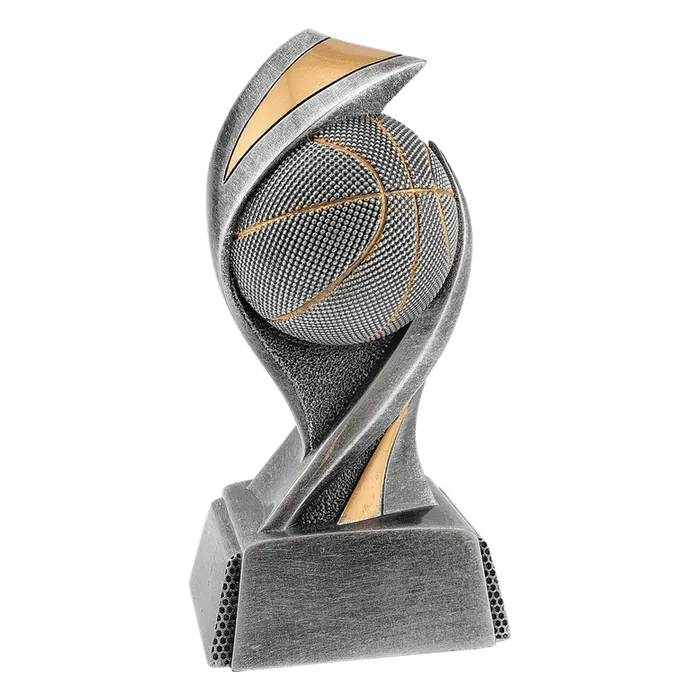 Basketball Embrace Resin, 6 1/2"