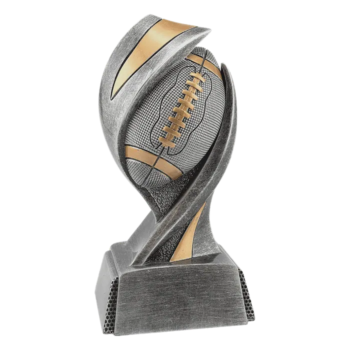 Football Embrace Resin, 6 1/2"