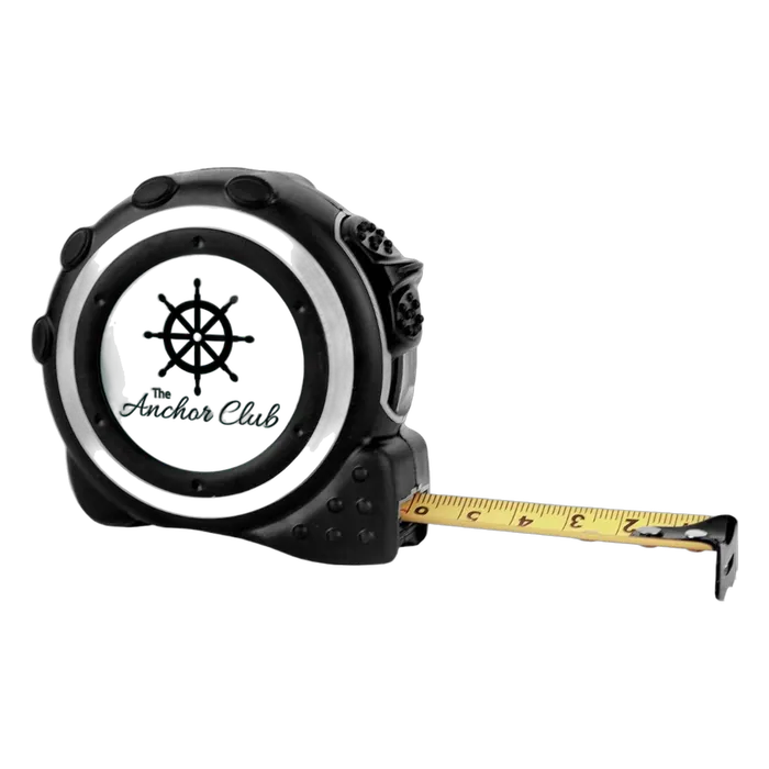 16' Black/Silver Tape Measure with Belt Clip (Insert Sold Separately)