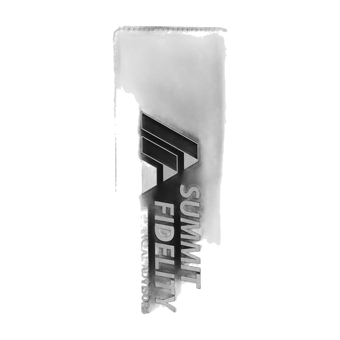 Black wiht Gray Laserable Leatherette Canvas Portfolio with Lined Pad