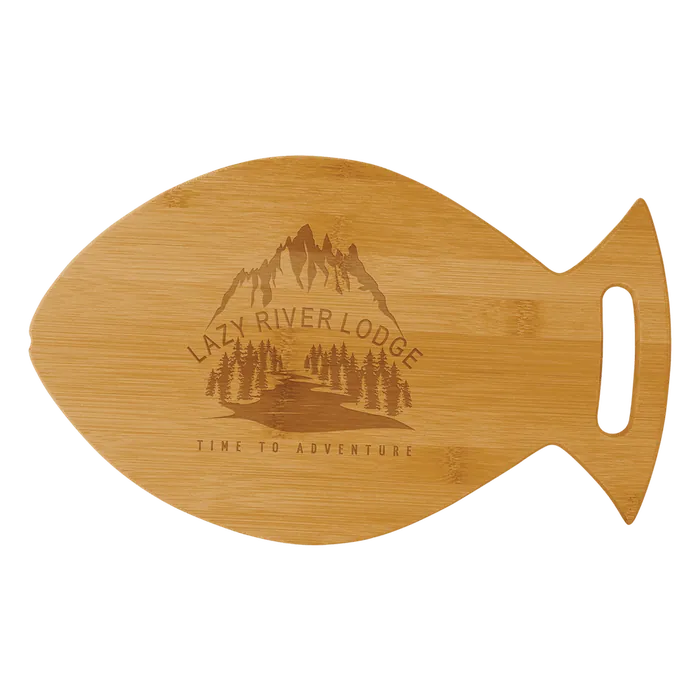 Bamboo Fish Shaped Cutting Board