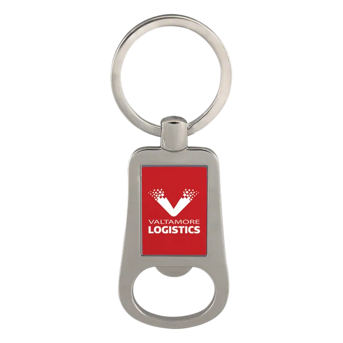 Red Bottle Opener Keychain