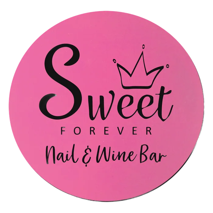 Round Pink/Black Silicone Coaster