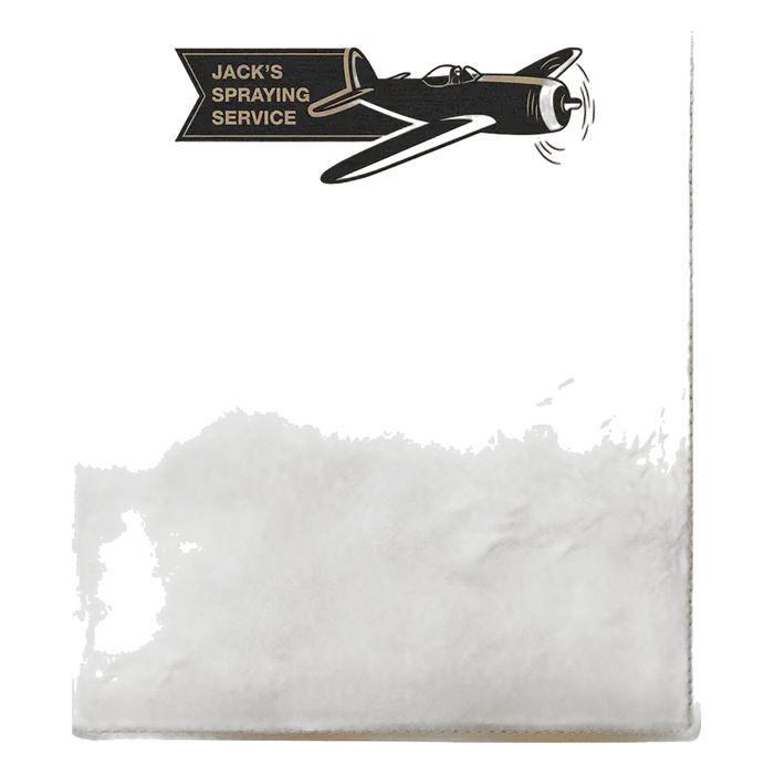 Light Brown Small Leatherette Portfolio with Notepad