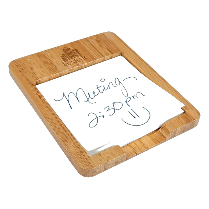 Bamboo Sticky Note Holder