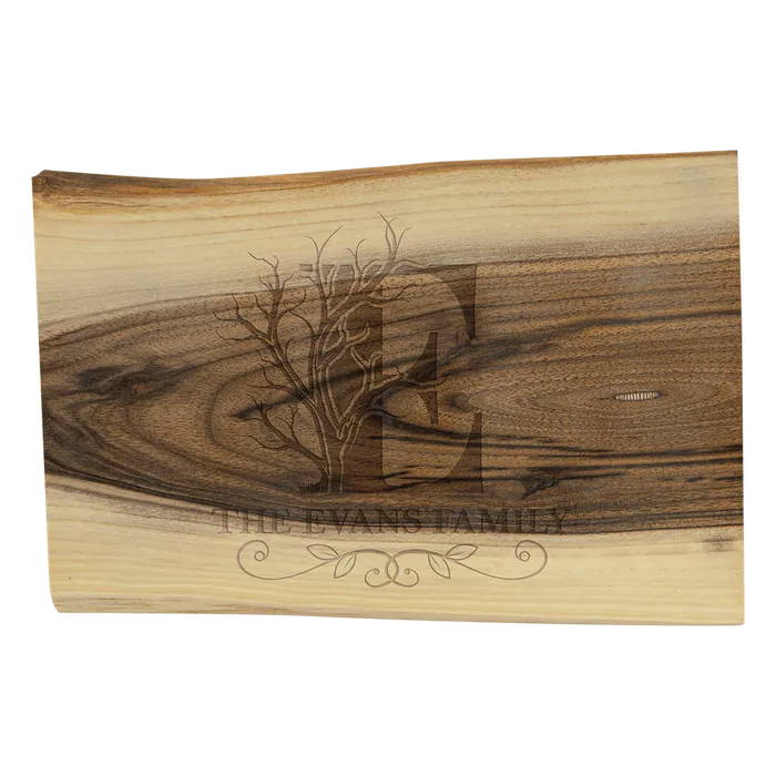 Black Walnut Cutting and Charcuterie Board, 6" x 9"