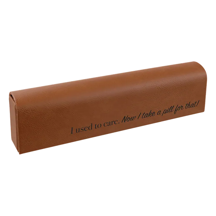 Rawhide Lasered Leatherette Pill Box with Days of the Week Organizer