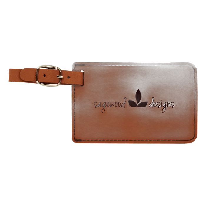 Rawhide Leatherette Luggage Tag