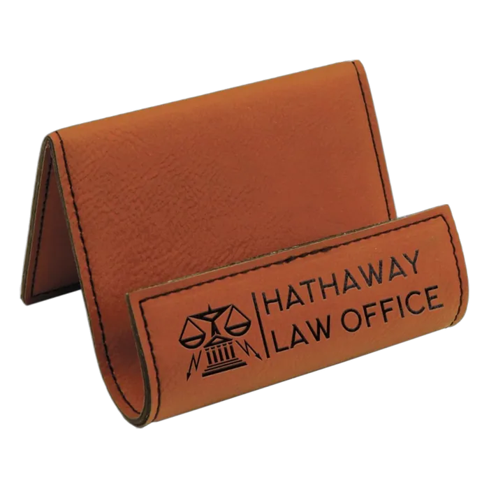 Rawhide Leatherette Holder/Easel