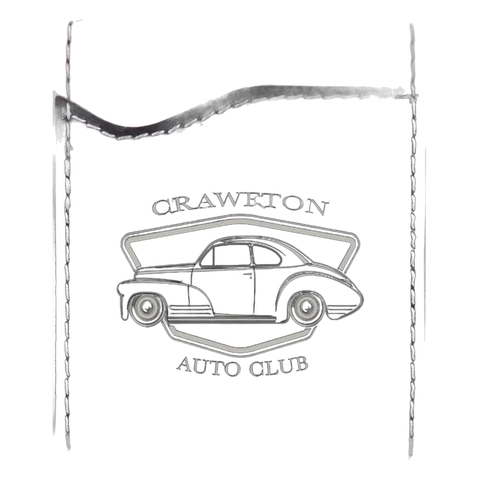 Black/Silver Laserable Leatherette Phone Wallet