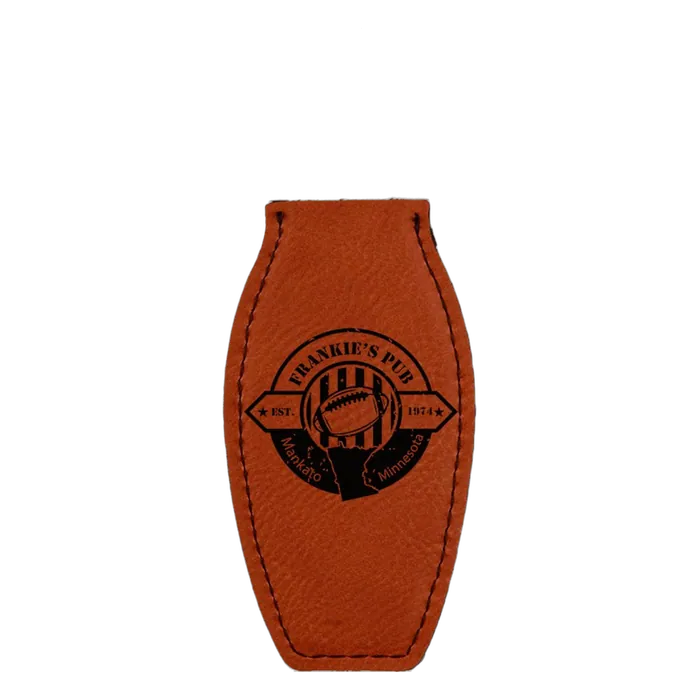 Rawhide Leatherette Magnetic Bottle Opener