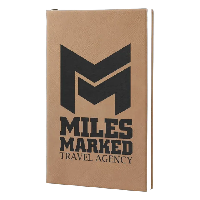 Light Brown Leatherette Journal