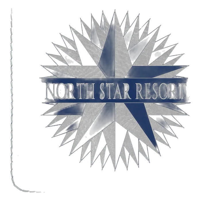 Blue/Silver Square Leatherette Coaster