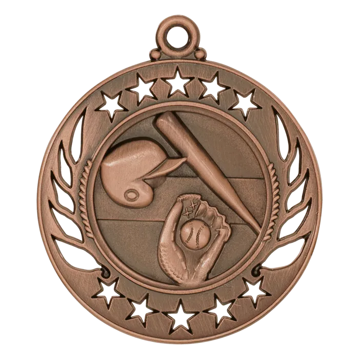 Baseball/Softball Galaxy Medal-Bronze