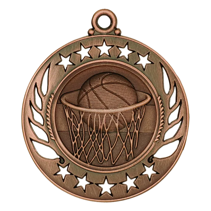 Basketball Galaxy Medal-Bronze