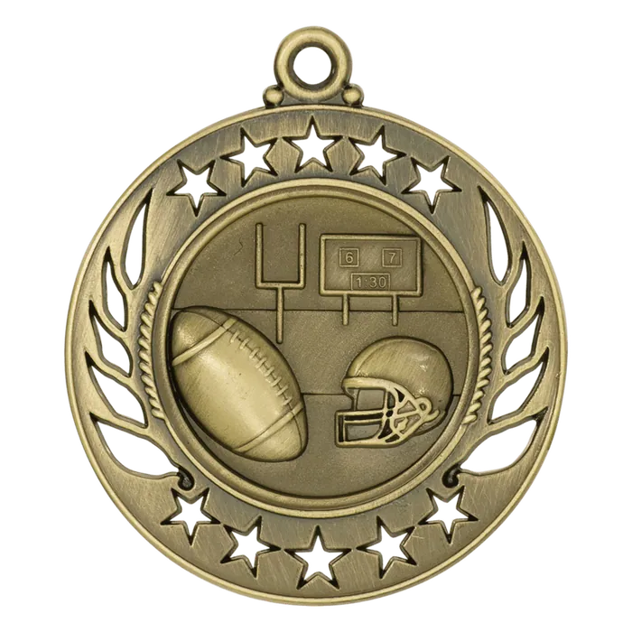 Football Galaxy Medal-Gold
