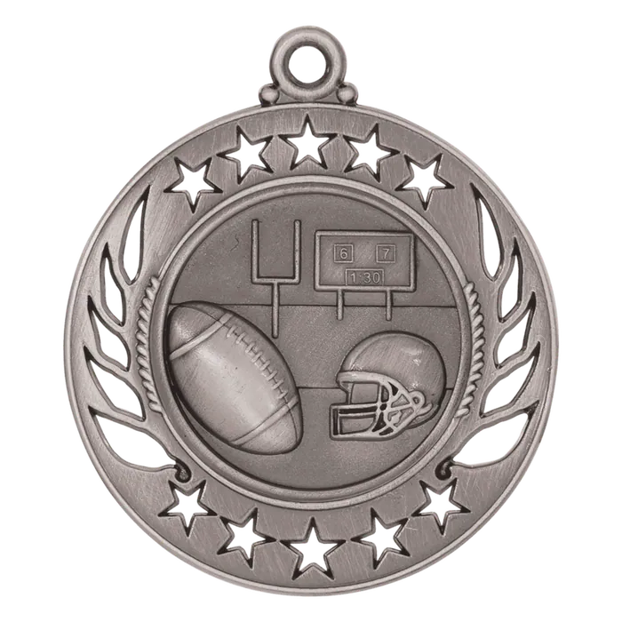 Football Galaxy Medal-Silver