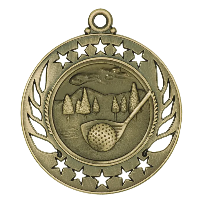 Golf Galaxy Medal-Gold