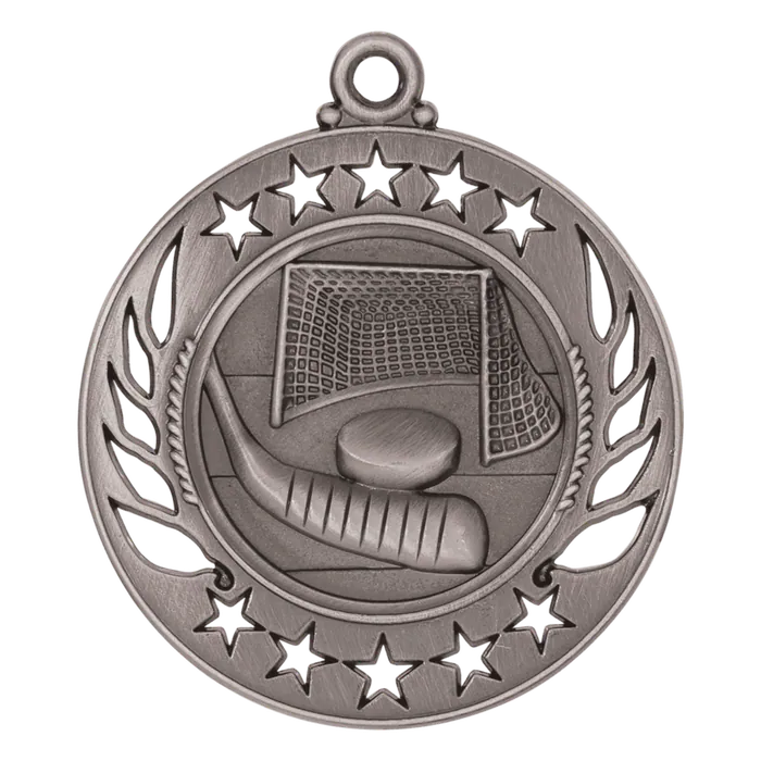 Hockey Galaxy Medal-Silver