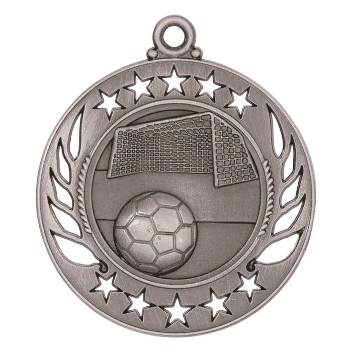 Soccer Galaxy Medal-Silver