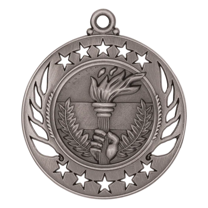 Torch Galaxy Medal-Silver