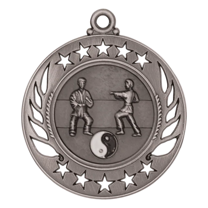 Martial Arts Galaxy Medal-Silver