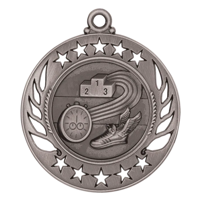 Track Galaxy Medal-Silver