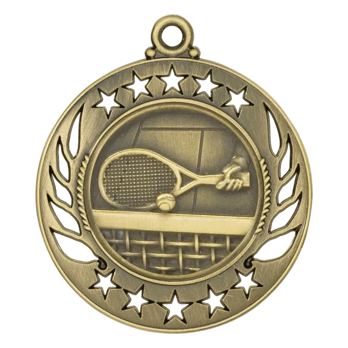 Tennis Galaxy Relief Medal-Gold