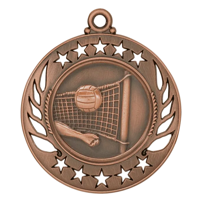 Volleyball Galaxy Medal-Bronze