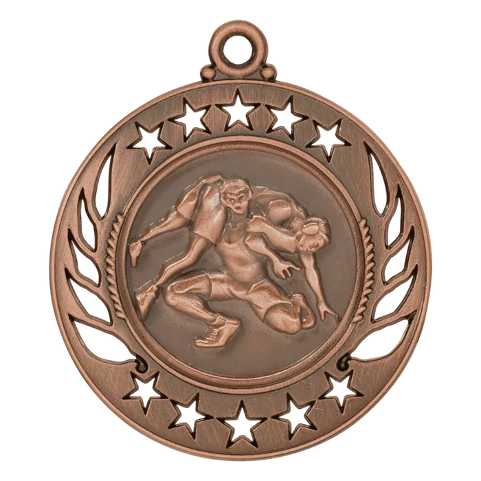 Wrestling Galaxy Medal-Bronze