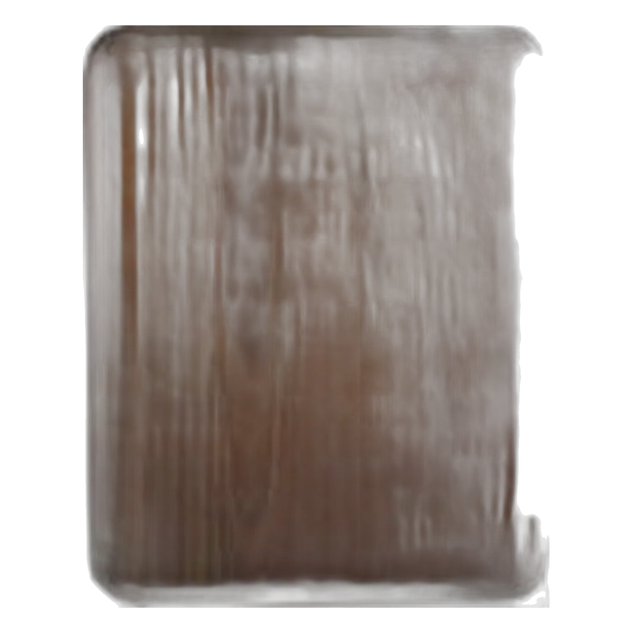 8" x 10" Genuine Walnut Eliptical Edge Round Corner Plaque