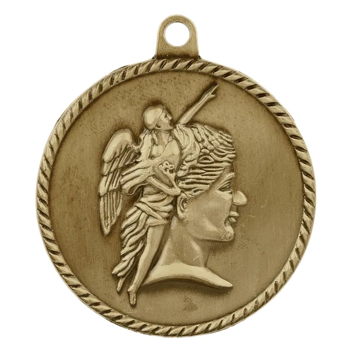 Achievemnt High Relief Medal-Gold