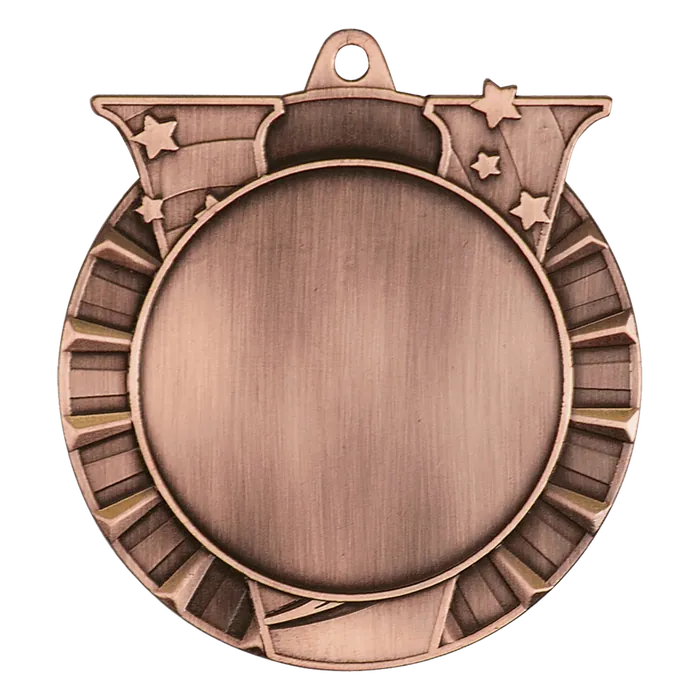 Victory 2" Insert Holder Medal-Antique Bronze (Insert Not Included)