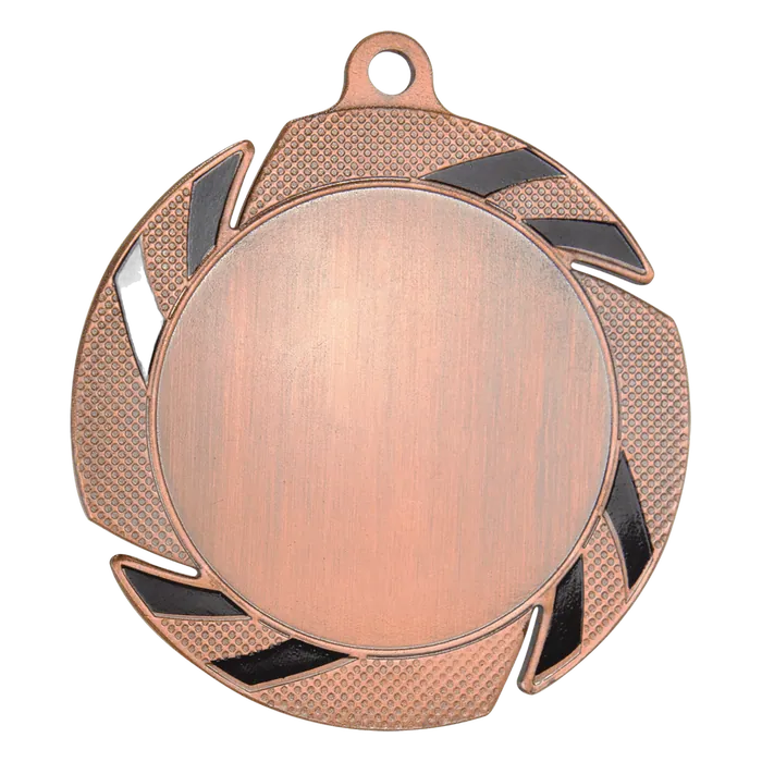 2" Insert Holder Medal-Bronze/Black (Insert Not Included)