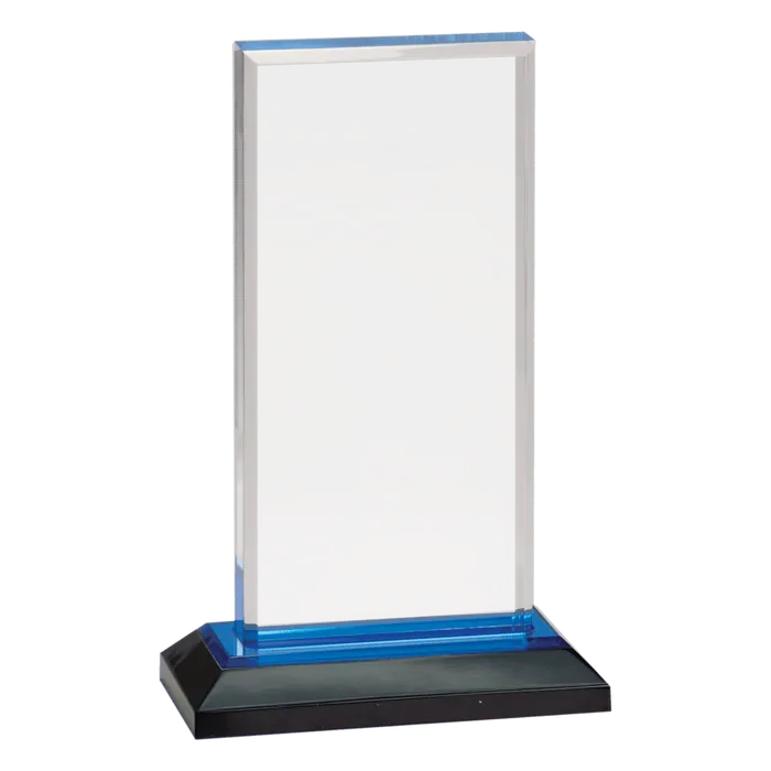 Large Blue Beveled Impress Acrylic