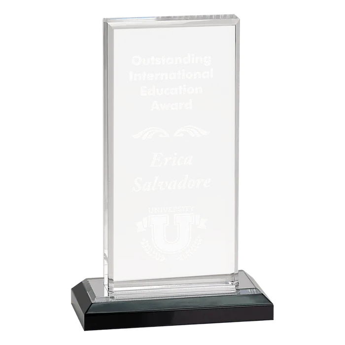 Large Silver Beveled Impress Acrylic