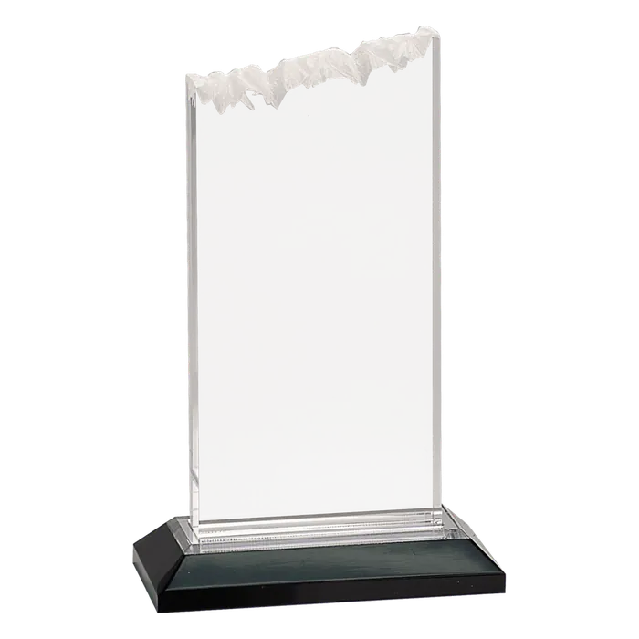 Large Silver Frosted Impress Acrylic