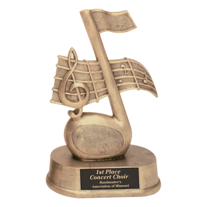Music Note Resin