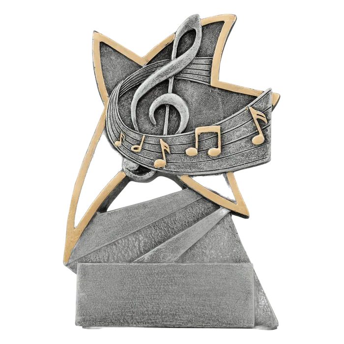 Music Jazz Star Resin