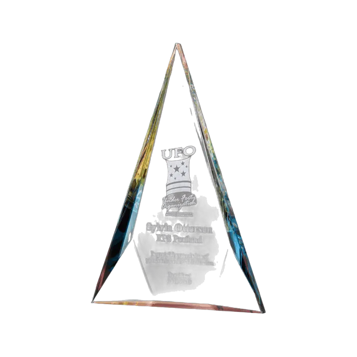 Diamond Series Crystal with Prism-Effect, 12"